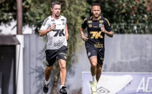 Santos Treina Visando Clássico Contra o Corinthians no Brasileirão Betano 2025