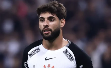 Yuri Alberto comemora triunfo do Corinthians na Sul-Americana e já mira clássico contra o Santos