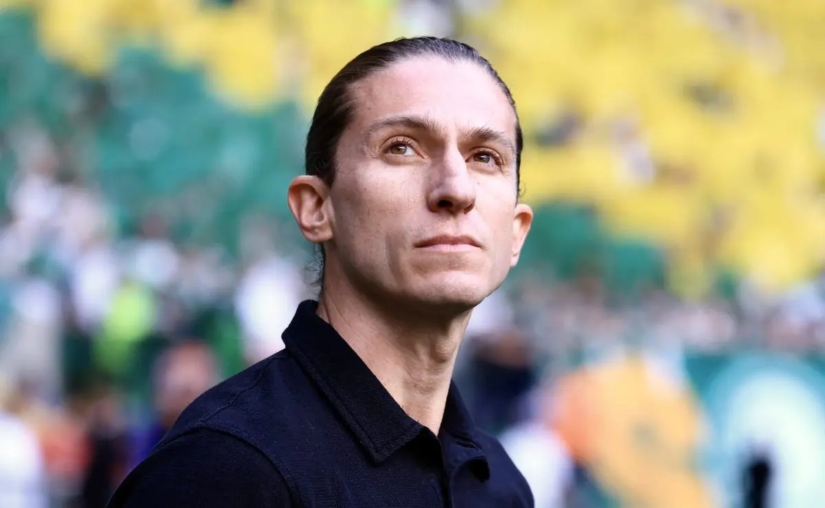 Filipe Luís analisa arbitragem de Ramon Abatti Abel em Palmeiras x Flamengo.