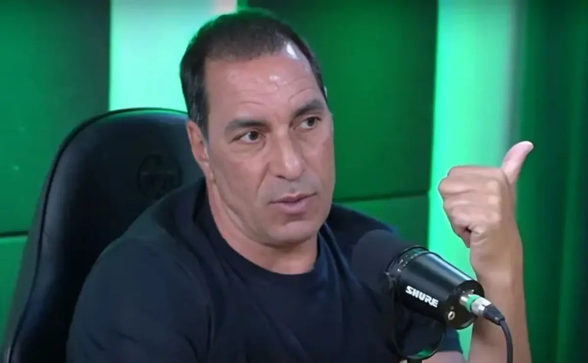Edmundo critica Pedrinho ao comparar Vasco e Fortaleza: "Falta tempo para trabalho"