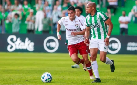Fluminense perde posição no G6 do Brasileirão após empate com o Juventude