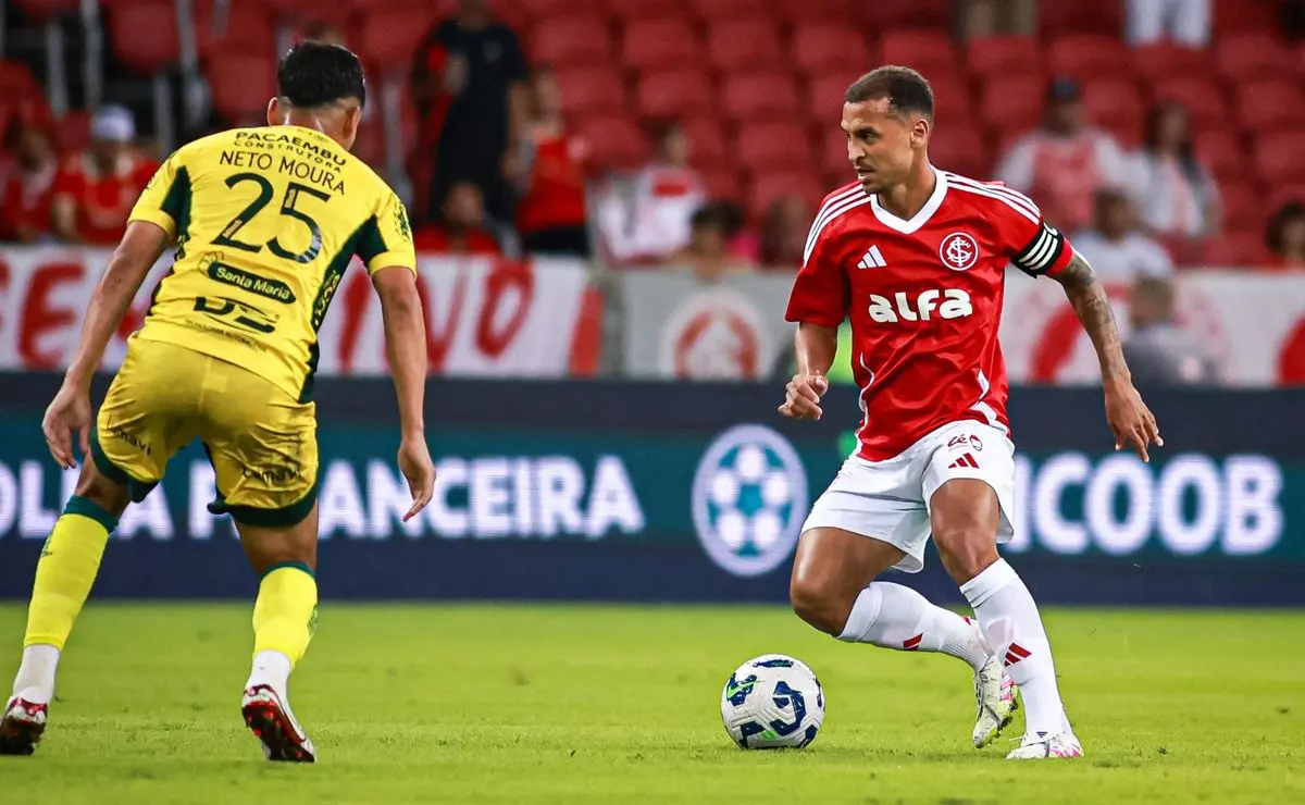 Empate no Beira-Rio: Internacional e Mirassol acendem alerta no Brasileirão.