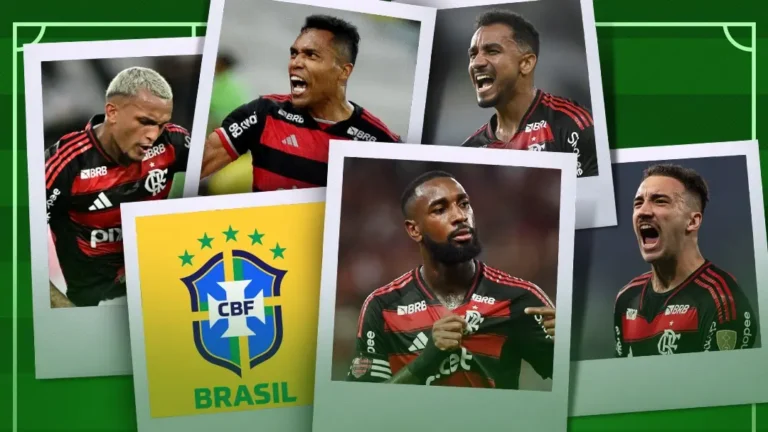 Flamengo: Após 45 anos, cinco atletas convocados para a Seleção em jogo oficial