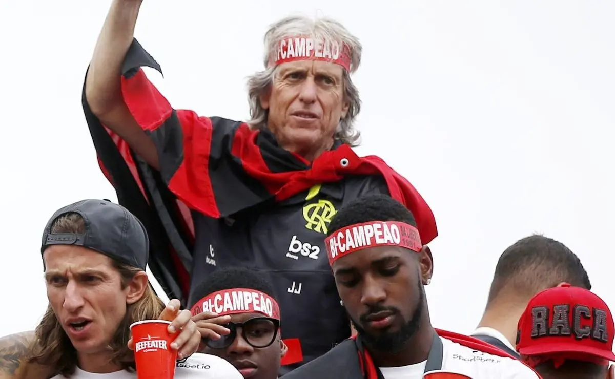 Jorge Jesus Afasta Pressão de Filipe Luís no Flamengo