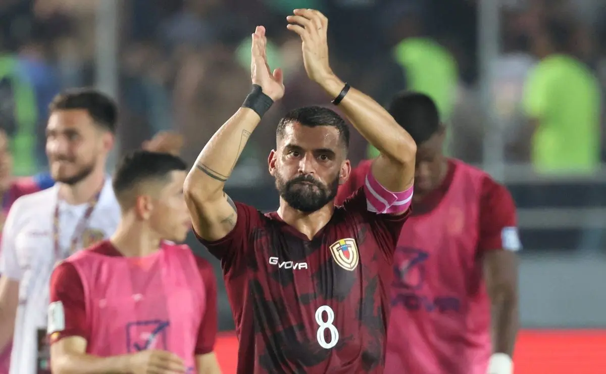 Venezuela convoca Rincón e Soteldo para as Eliminatórias da Copa do Mundo.