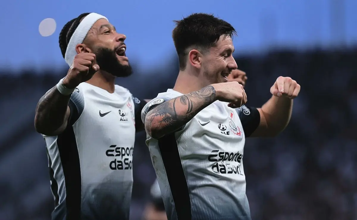 Corinthians: Memphis Depay e Rodrigo Garro no time titular contra o Vitória