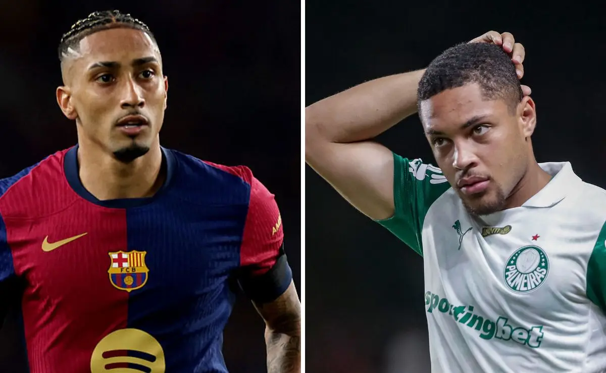 Raphinha relata o drama de Vitor Roque no Barcelona antes de sua ida para o Palmeiras.