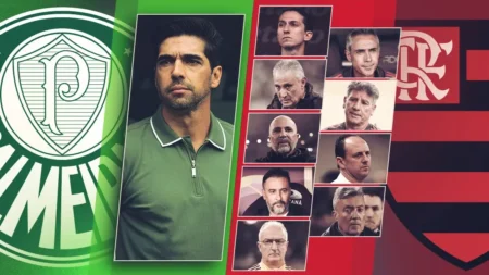 Flamengo x Palmeiras na Era Abel: Filipe Luís é o oitavo técnico a comandar o Rubro-Negro; veja a lista