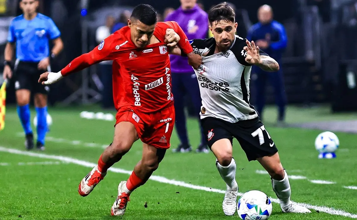 Empate entre Corinthians e América de Cali na Sul-Americana: Veja os detalhes do jogo (1x1)