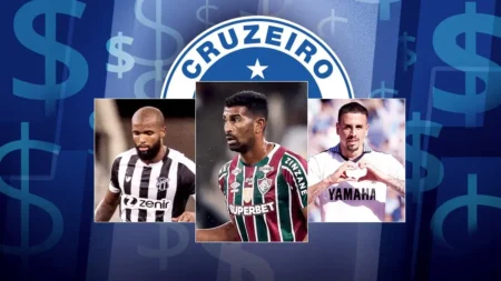 Cruzeiro lucra com jogadores sem jogos no profissional; confira a lista