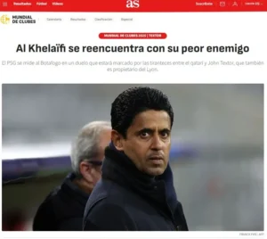 Rivalidade entre PSG e Botafogo ganha destaque: "Al Khelaifi reencontra seu maior adversário"