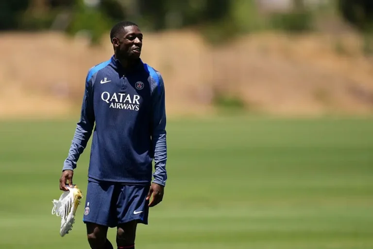 PSG: Dembélé Fora da Partida Contra o Botafogo por Lesão