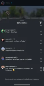 Botafogo: Torcedores invadem perfil de Vitinha, do PSG, e restringem comentários