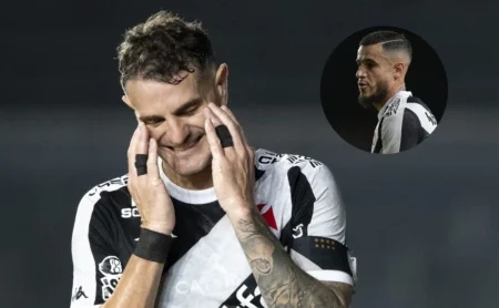 Vegetti e Coutinho em campo: Torcida vascaína reprova parceria após revés contra o Bragantino