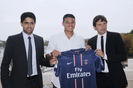 Presidente do PSG Liga para Thiago Silva Após Conquista da Champions: "Essa Vitória é Sua Também"