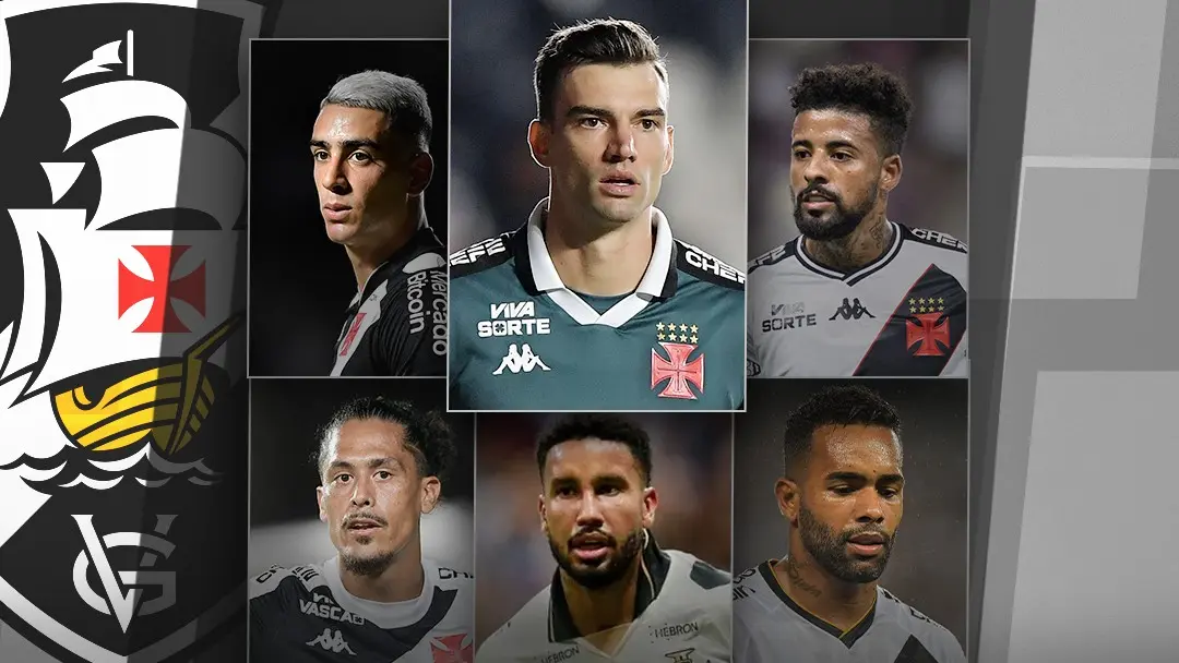 Vasco: Situação contratual de jogadores além de Léo Jardim