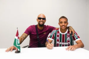 Fluminense estende vínculo com Davi Melo, filho de Felipe Melo, até 2026