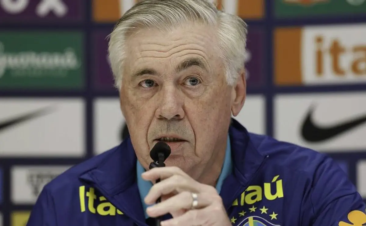 Ancelotti Celebrando Empate e Elogiando Defesa da Seleção Brasileira