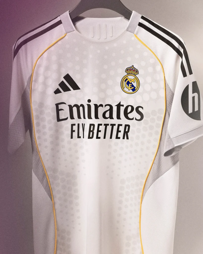 Real Madrid: Nova camisa 1 homenageia o Santiago Bernabéu