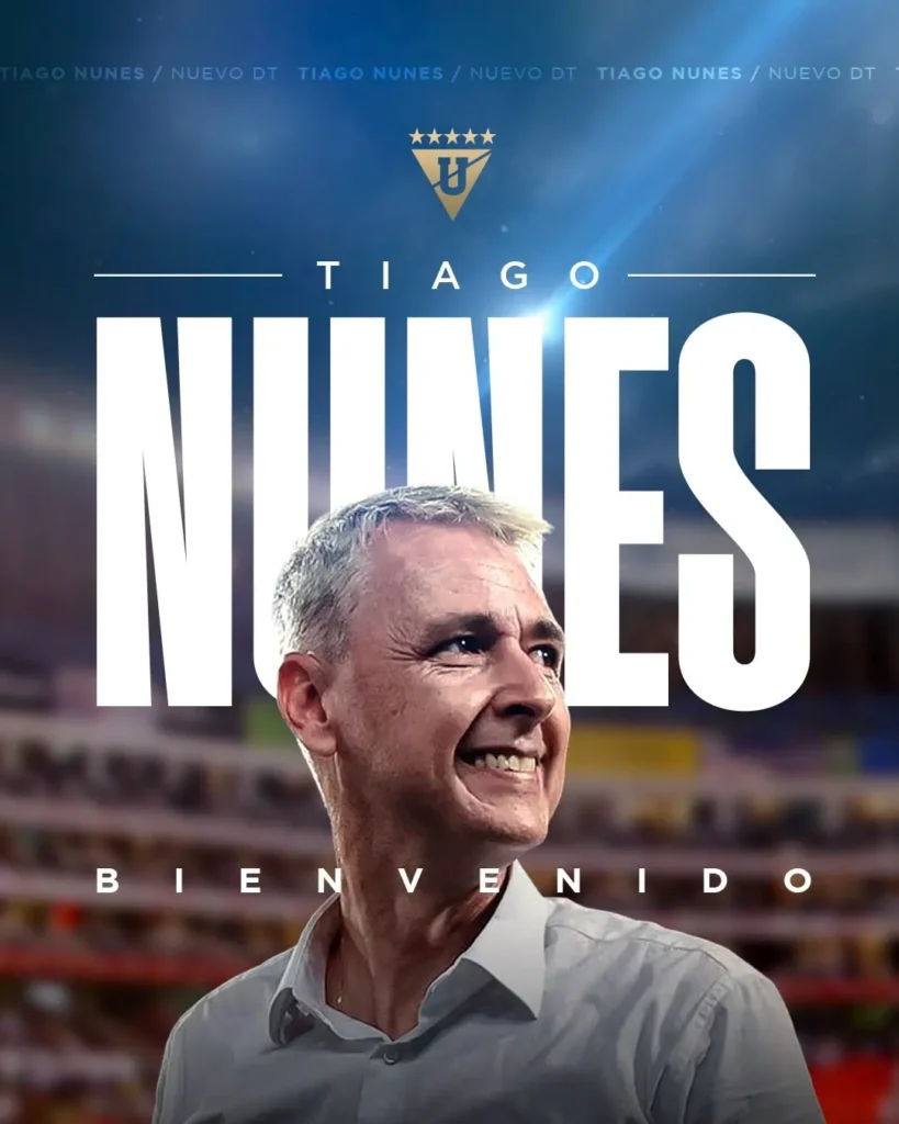 Tiago Nunes na LDU: Duelo contra o Botafogo na Libertadores