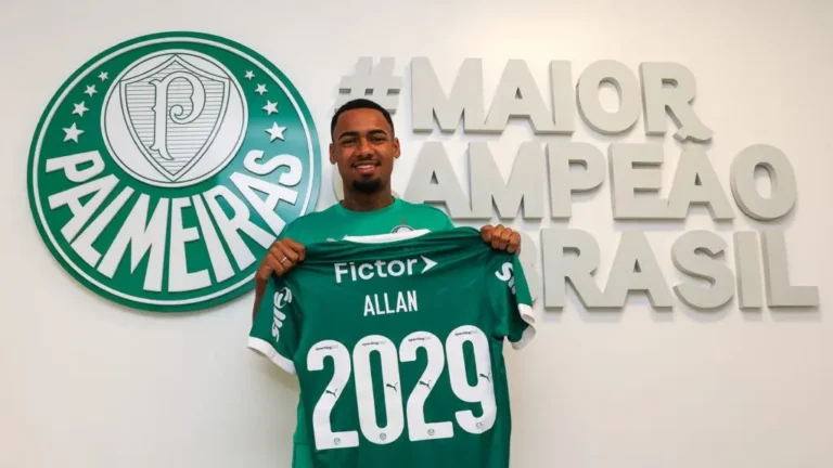 Palmeiras estende vínculo de Allan até 2029.