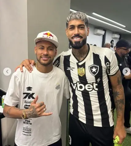 Declaração de amor: Barboza se derrete por Neymar após Santos x Botafogo