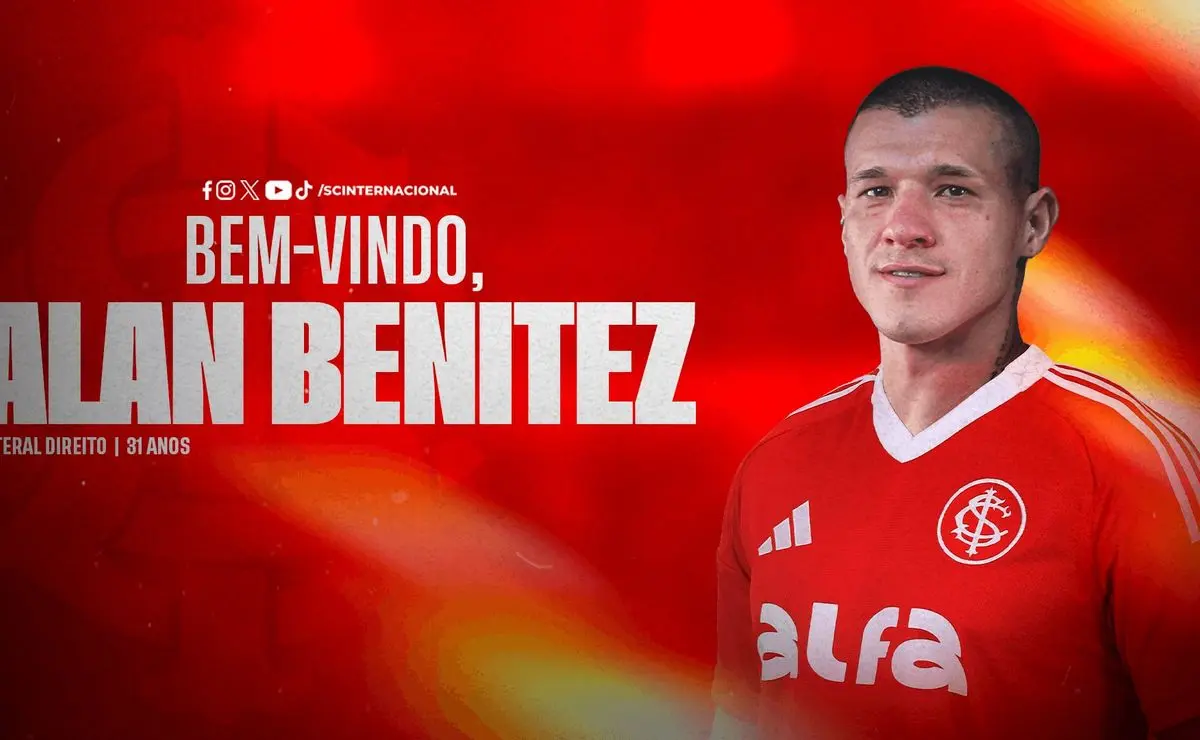 Inter contrata Alan Benítez para a lateral-direita