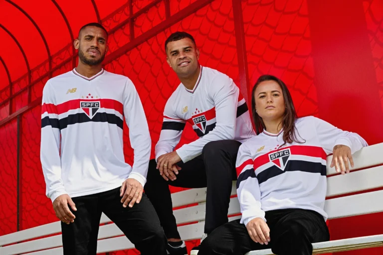 São Paulo Homenageia Tri Mundial com Camisa de Mangas Longas Nesta Quinta-feira