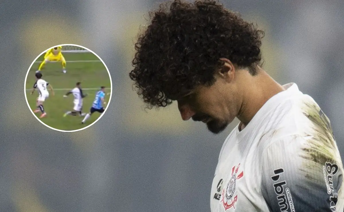 André Ramalho em Grêmio x Corinthians: Giro incomum gera debate e ironias.