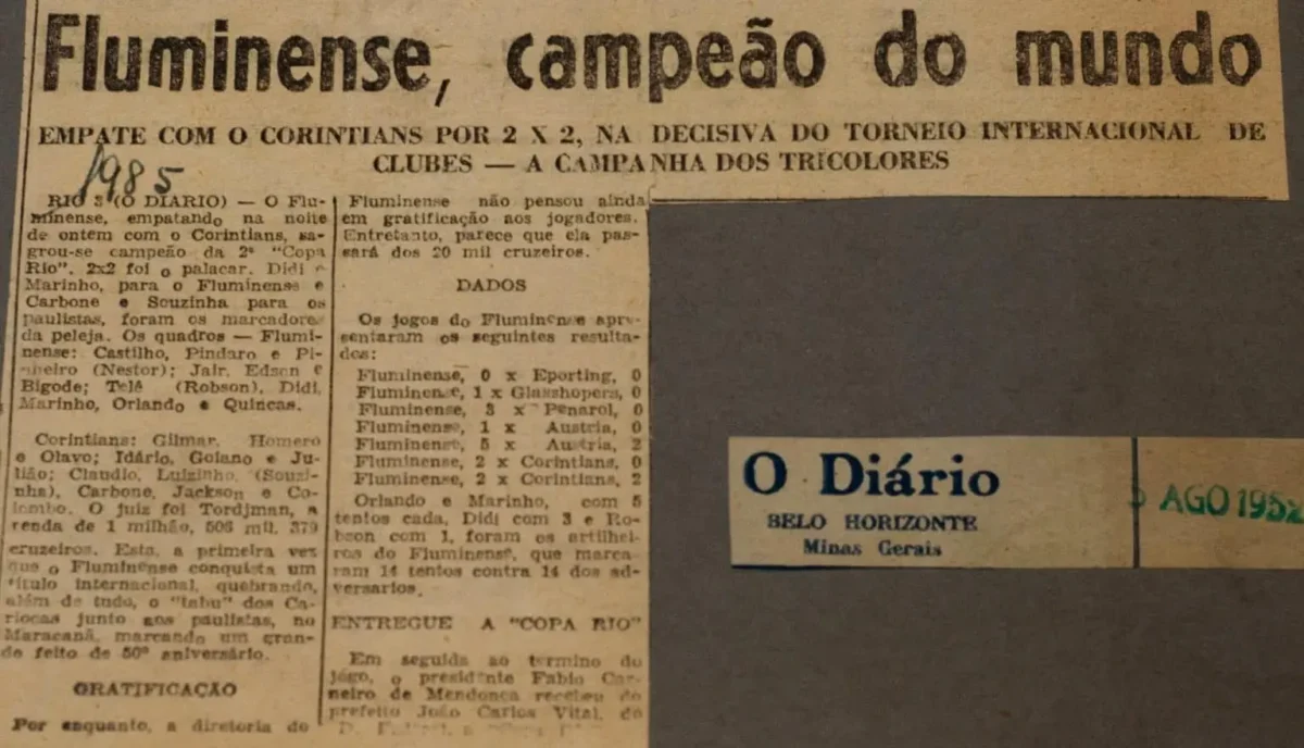 Copa Rio: Entenda a História e a Reivindicação do Fluminense ao Título Mundial
