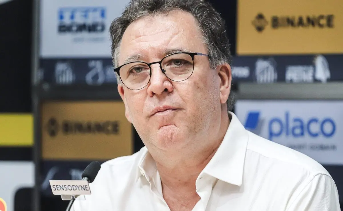 Marcelo Teixeira sobre a SAF: "Santos com dificuldades, mas não à venda"