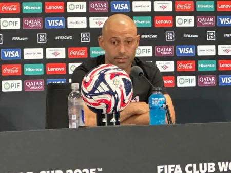 Mascherano: Rivalidade à parte e elogios ao Palmeiras antes do jogo da Copa de Clubes