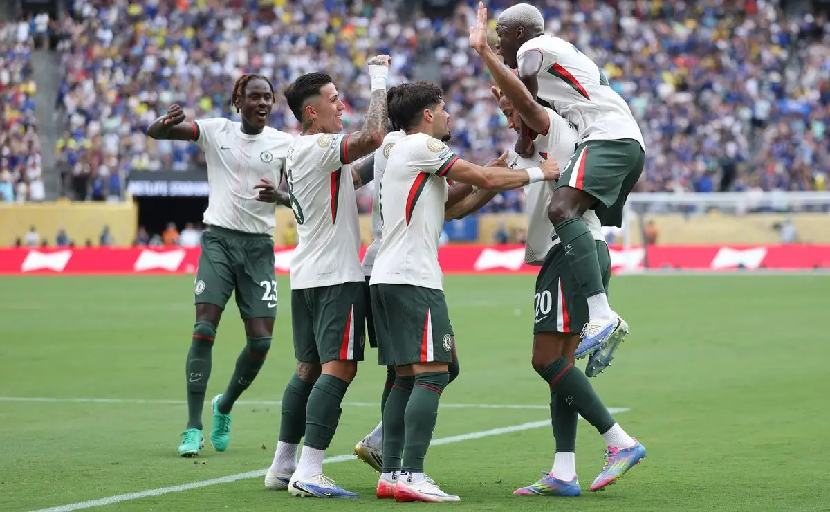 Chelsea celebra classificação para final do Mundial de Clubes