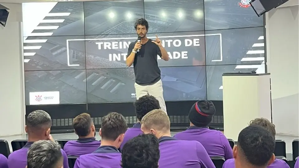"Jogadores e staff do Corinthians participam de evento de prevenção à manipulação de resultados esportivos"