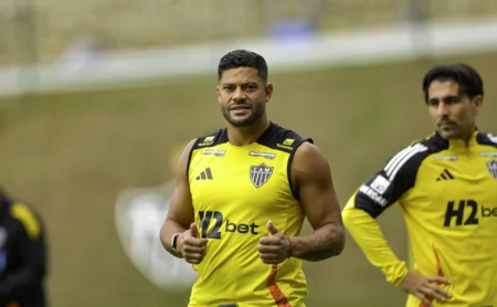 O Hulk avalia a temporada do Atlético-MG: "Está bem longe do que eu imaginava"