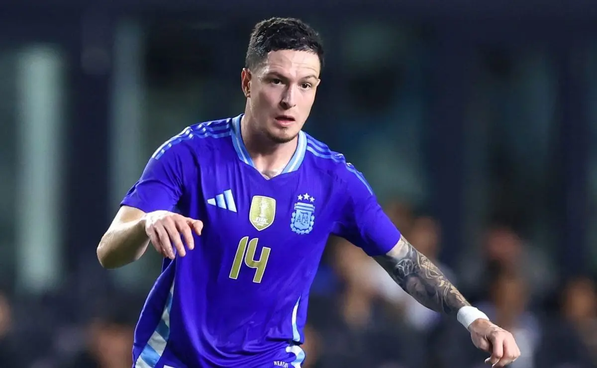 Aníbal Moreno, do Palmeiras, causa sensação na Seleção Argentina e impressiona a web: “Entrou bem demais” Aníbal Moreno, do Palmeiras, causa sensação na Seleção Argentina e impressiona a web: “Entrou bem demais”