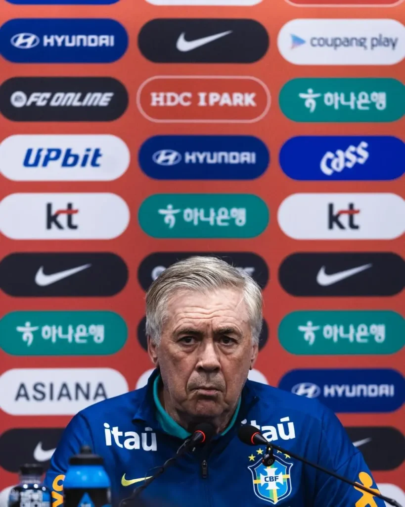 Ancelotti Exige Atitude dos Jogadores para Ganhar Tempo na Seleção: "Estratégia é Segunda"
