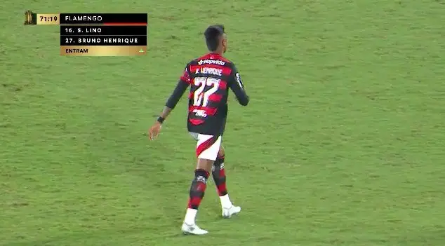 Bruno Henrique pede para não atuar como centroavante no Flamengo: "Não é minha posição"