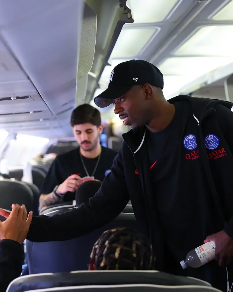 Dembelé e Marquinhos são os reforços do PSG para o jogo contra o Bayer Leverkusen