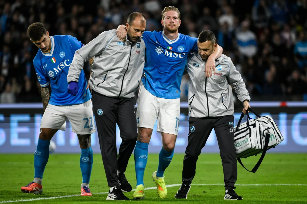 Grave Lesão de De Bruyne Afeta Artilheiro do Líder Napoli Grave Lesão de De Bruyne Afeta Artilheiro do Líder Napoli
