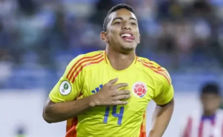 Jordan Barrera, do Botafogo, mantém esperança de atuar na semifinal do Mundial de Futebol Sub-20 pela Colômbia após lesão Jordan Barrera, do Botafogo, mantém esperança de atuar na semifinal do Mundial de Futebol Sub-20 pela Colômbia após lesão