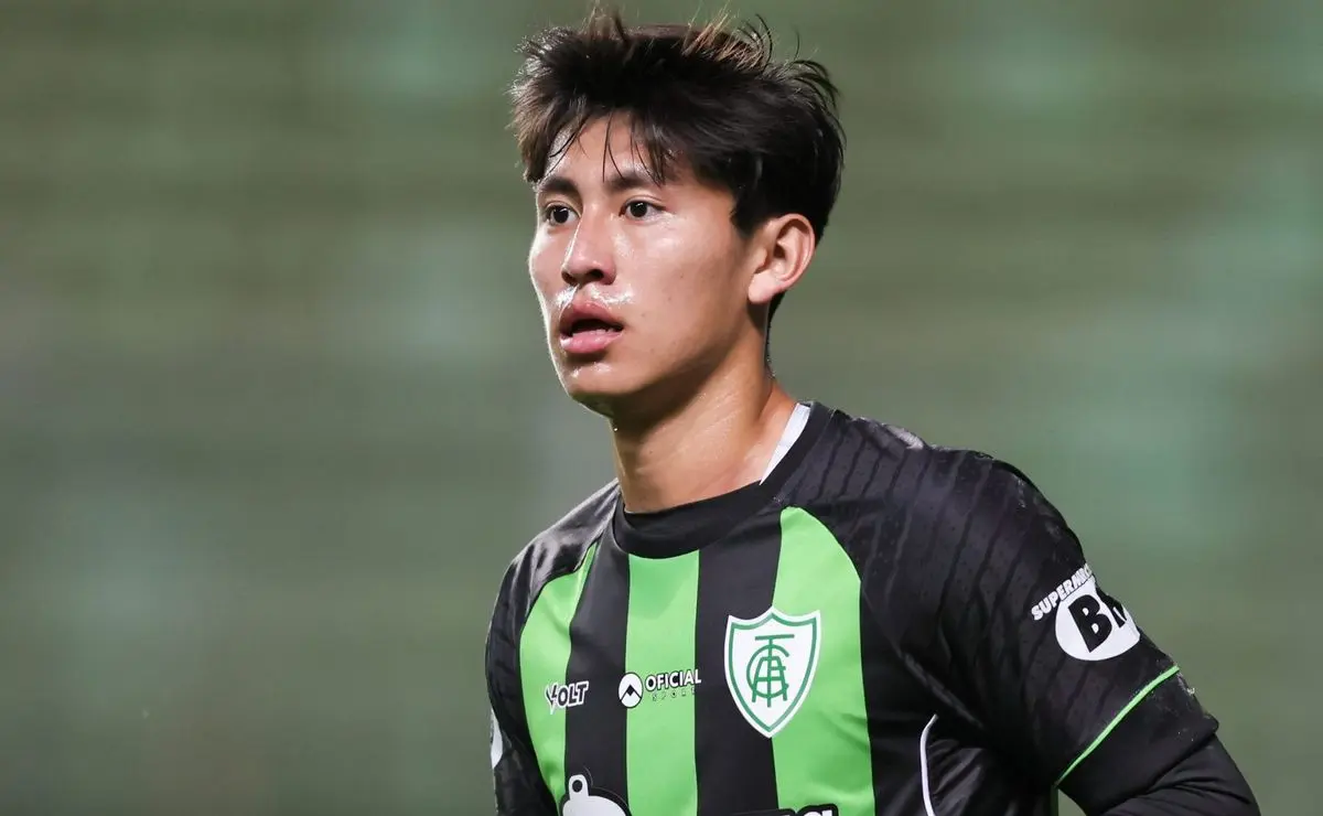 Miguelito, Destaque do América-MG por Empréstimo do Santos, Marca Mais um Gol