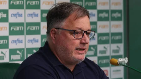 Palmeiras: Barros questiona critérios da procuradoria do STJD Palmeiras: Barros questiona critérios da procuradoria do STJD