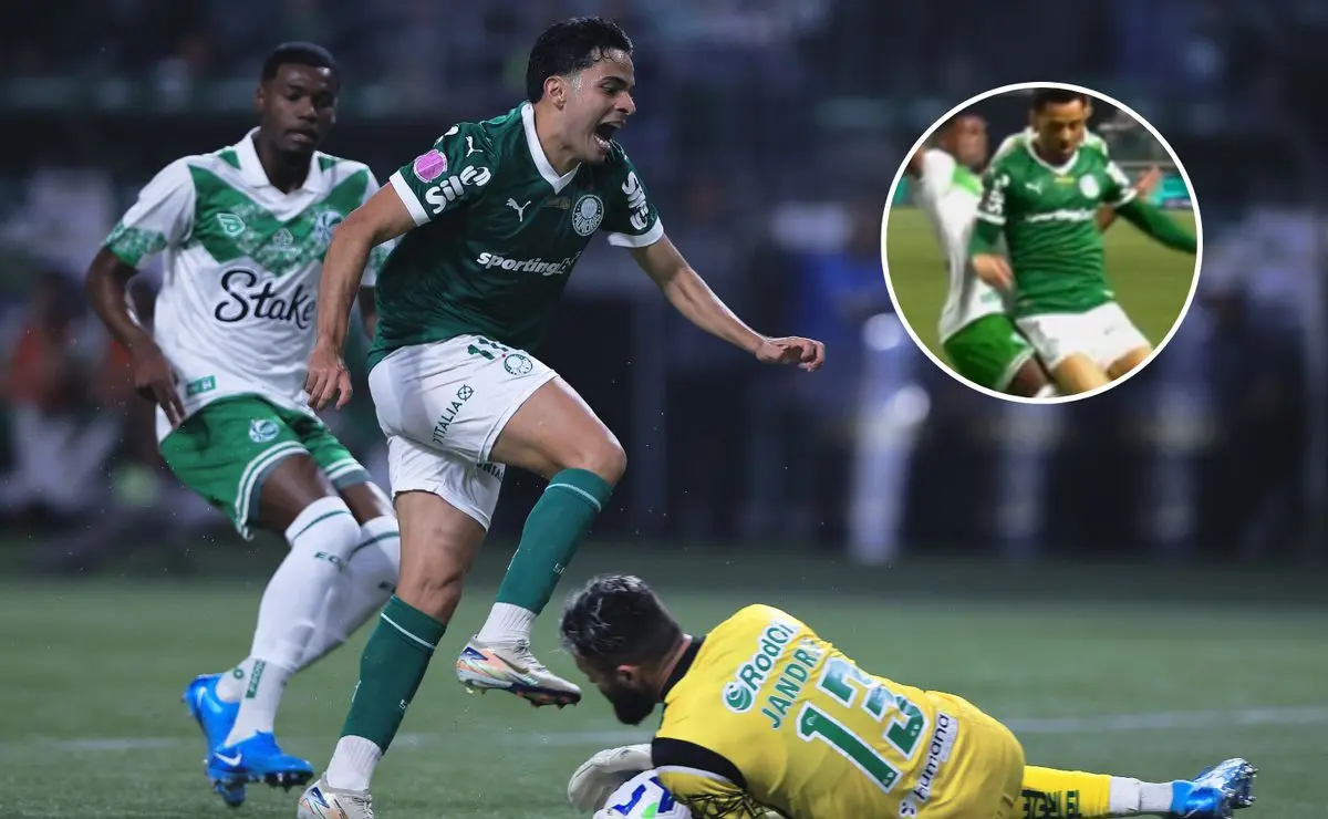 Torcida do Flamengo ironiza lance de pênalti anulado em Palmeiras x Juventude: "O que faltava"