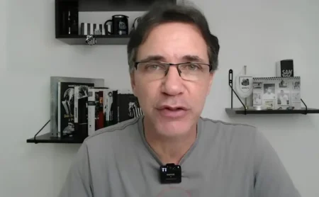 Vagner Frederico: "Presidente do Santos foi ao Rio de Janeiro" e reclamações sobre arbitragem.