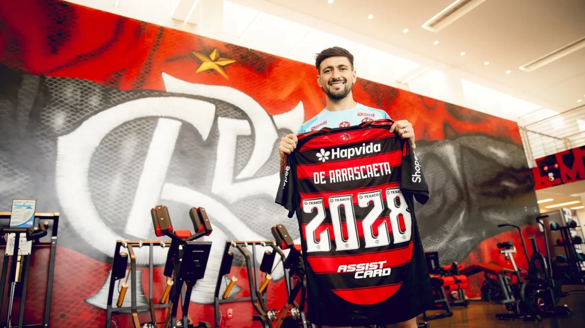 Arrascaeta se aproxima de novas marcas históricas no Flamengo com contrato renovado Arrascaeta se aproxima de novas marcas históricas no Flamengo com contrato renovado
