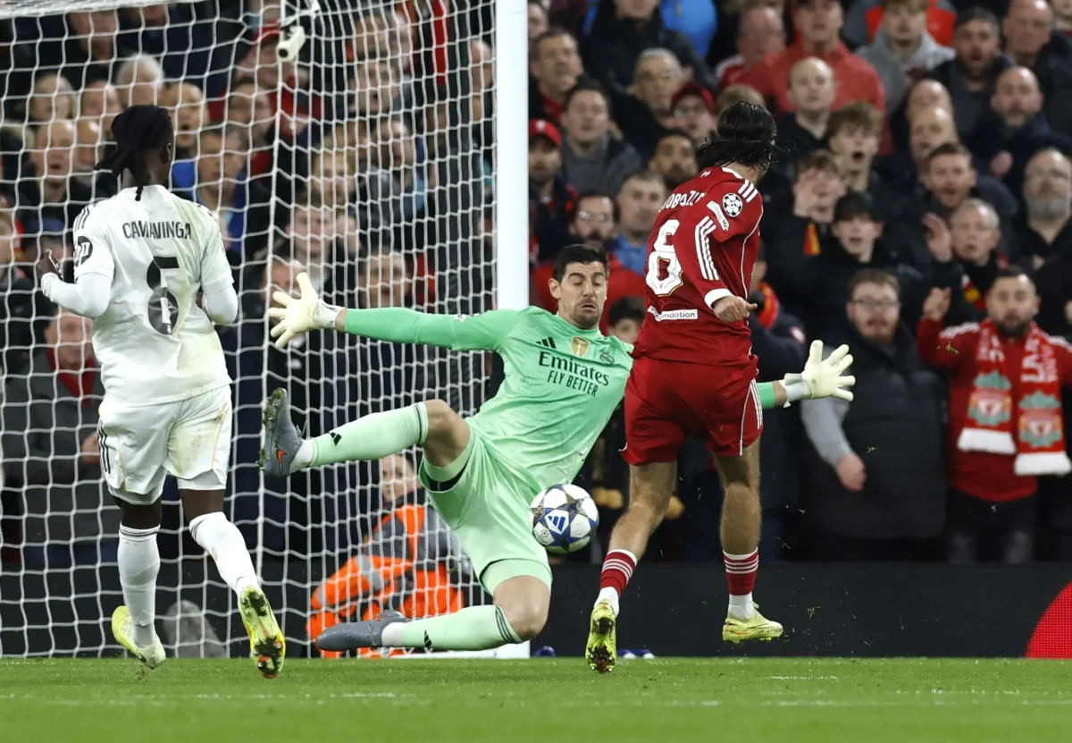 Courtois Lamenta Derrota Contra o Liverpool Após Milagres: "Tentei de Tudo"