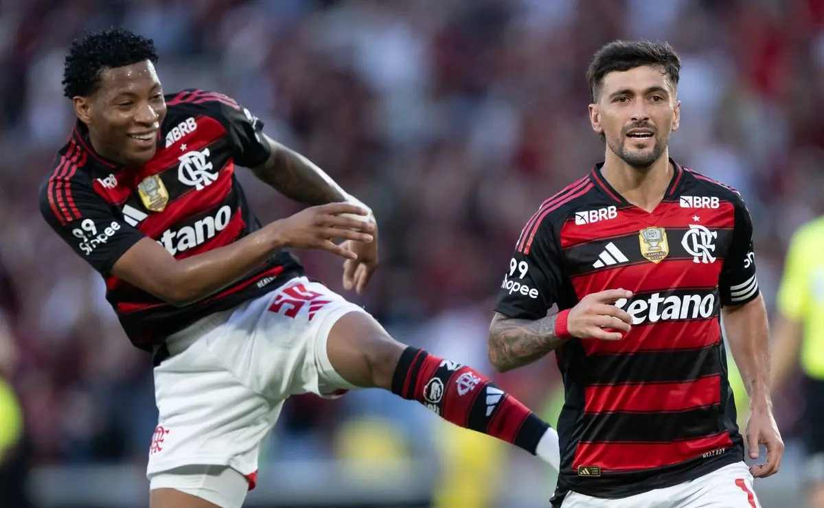 Escalação do Flamengo: Plata no ataque, Evertton Araújo entre os titulares e surpresas contra o Galo
