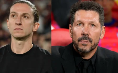 Filipe Luís é comparado a Simeone pelo Marca após título da Libertadores do Flamengo