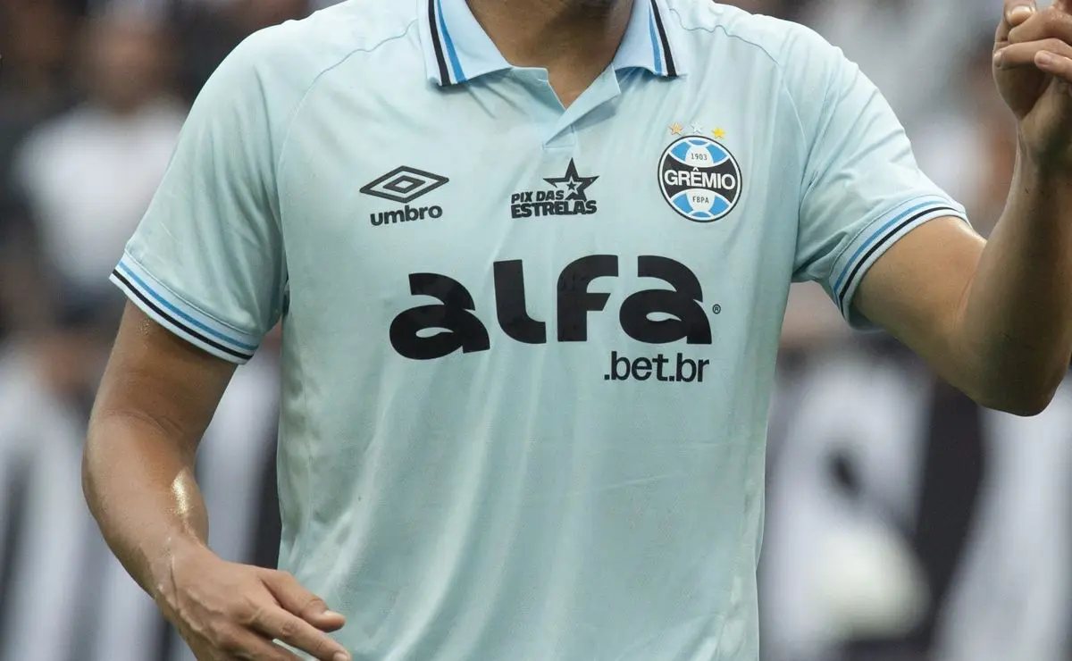 Grêmio avança para rescindir com a Alfabet e mira novos patrocinadores Grêmio avança para rescindir com a Alfabet e mira novos patrocinadores
